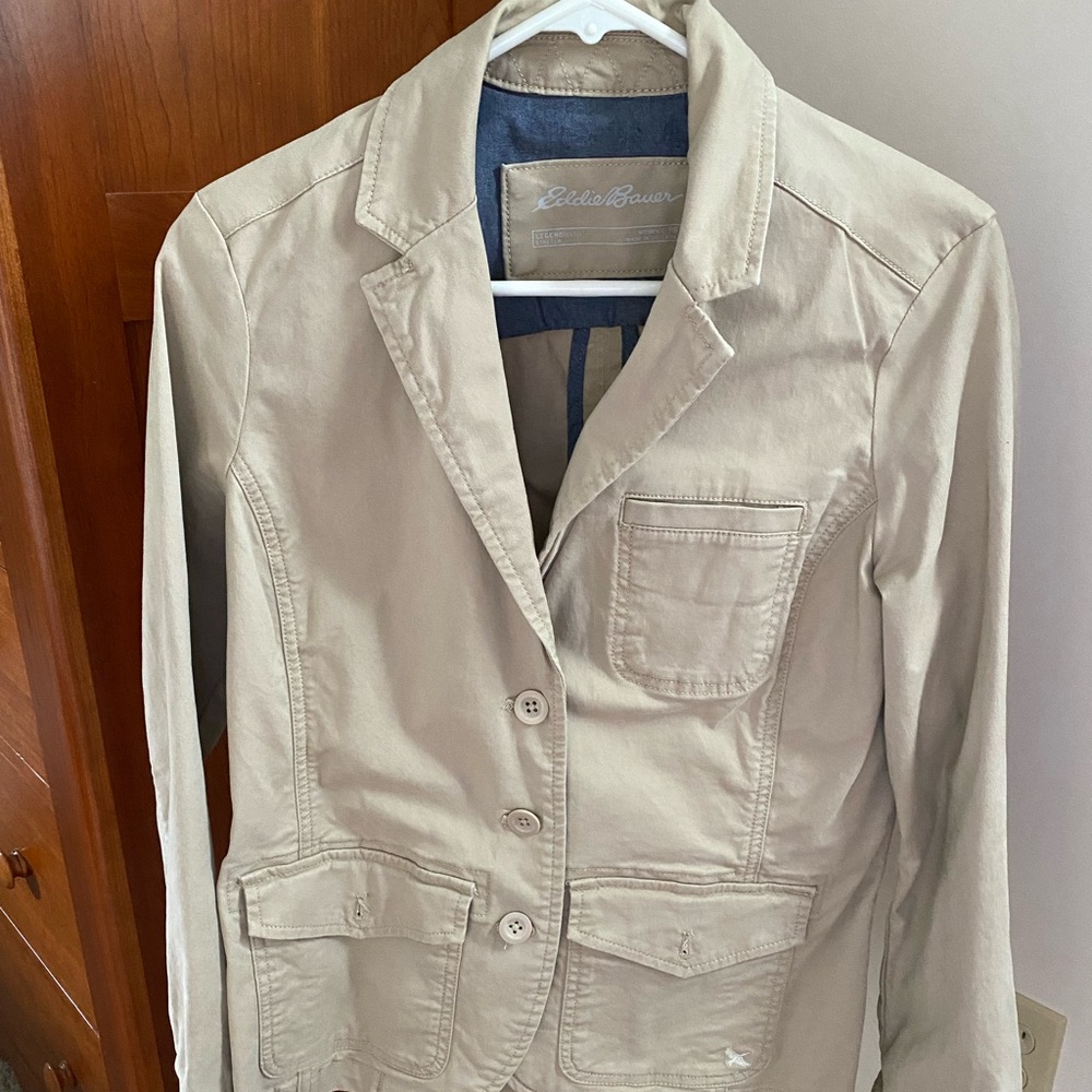 Eddie Bauer Legend Wash Jacket 8 Petite